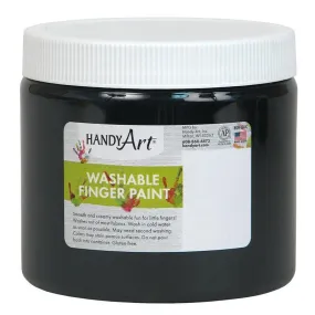 (12 Ea) Handy Art Blk 16 Oz Washable