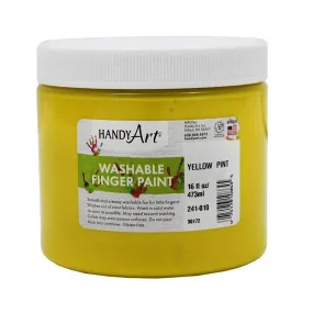 (12 Ea) Handy Art Ylw 16 Oz Washable