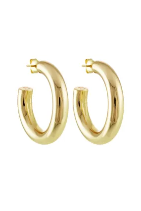 1.5'' Perfect Hoops - Gold Filled