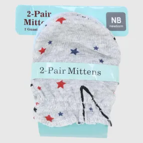 2-Pair Baby Mittens