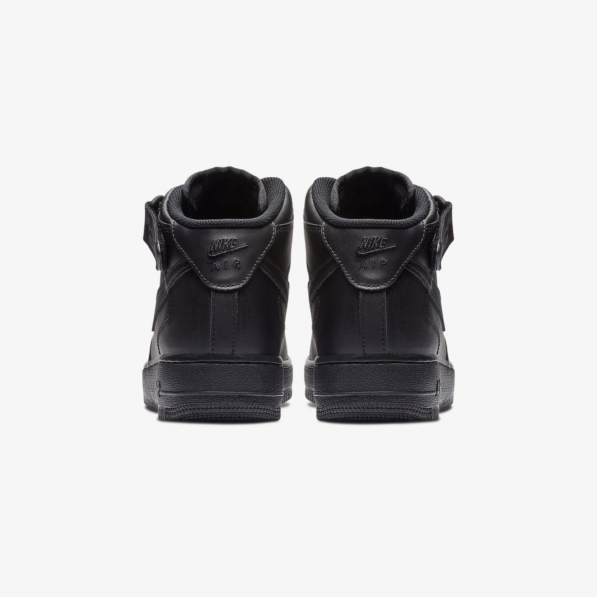 AIR FORCE 1 MID '07 'BLACK/BLACK'