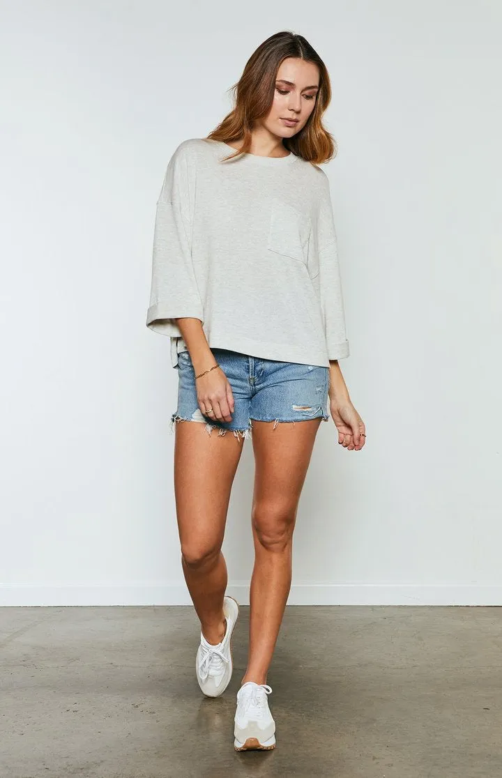 Atley Top | Heather Oat