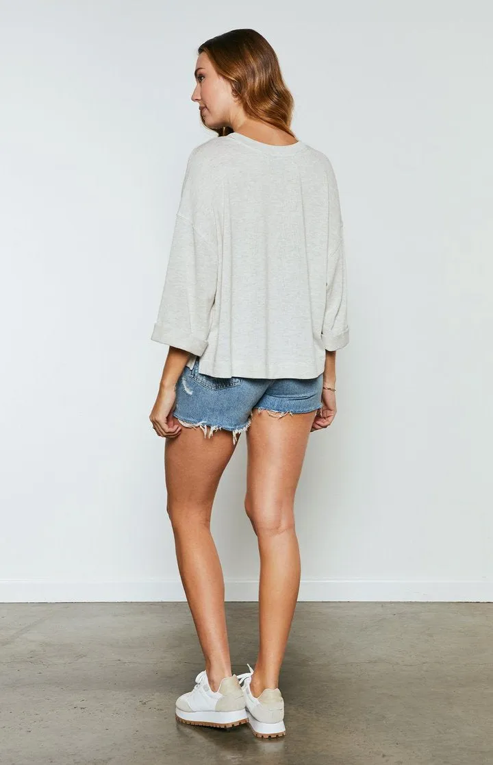 Atley Top | Heather Oat