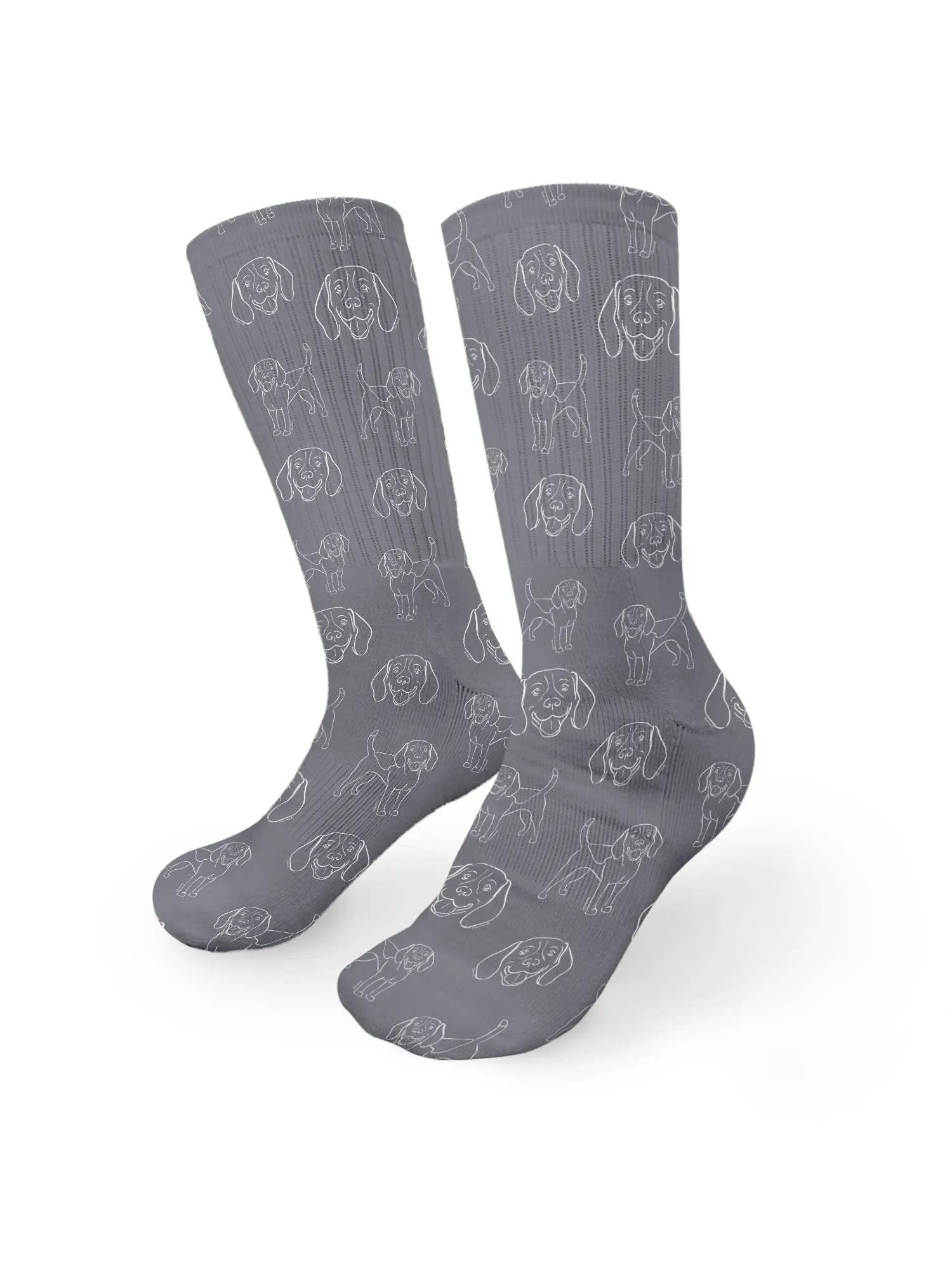 Beagle Crew Socks