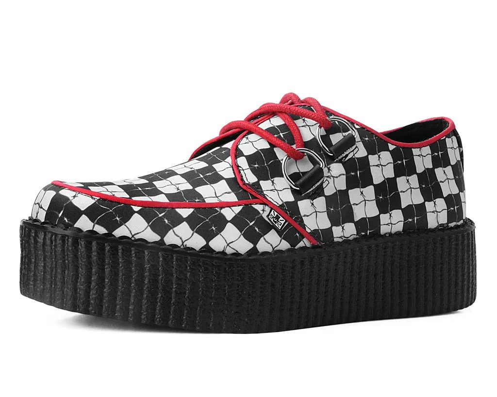 Black & White Checkered Barbwire Viva Mondo Creeper