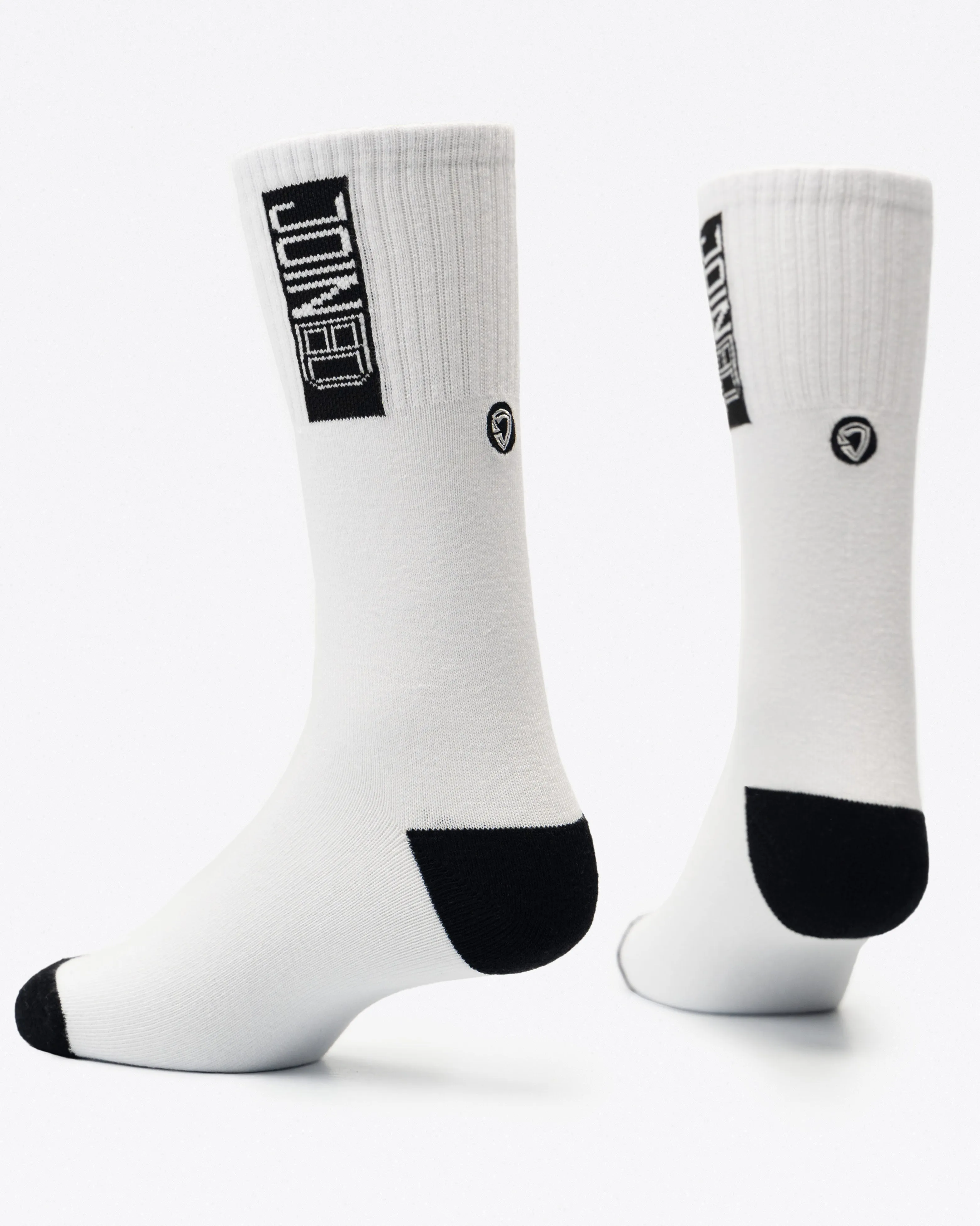 Box Logo Crew Socks 2pk