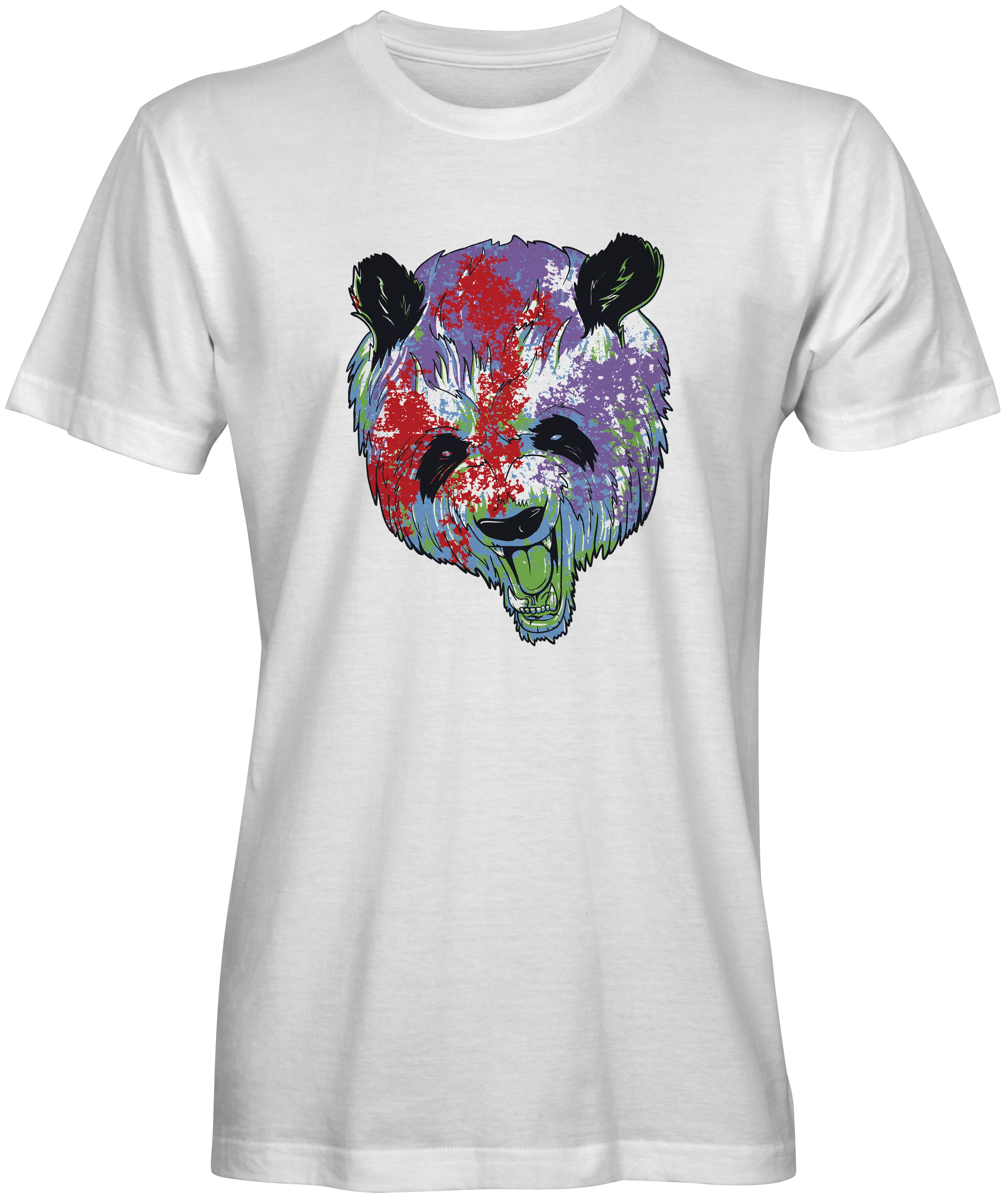 Colorful Panda  Graphic Tee