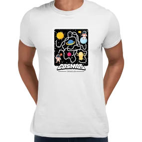 Cosmos Traveler Retro 8Bit Game Space shooter Unisex T-shirt