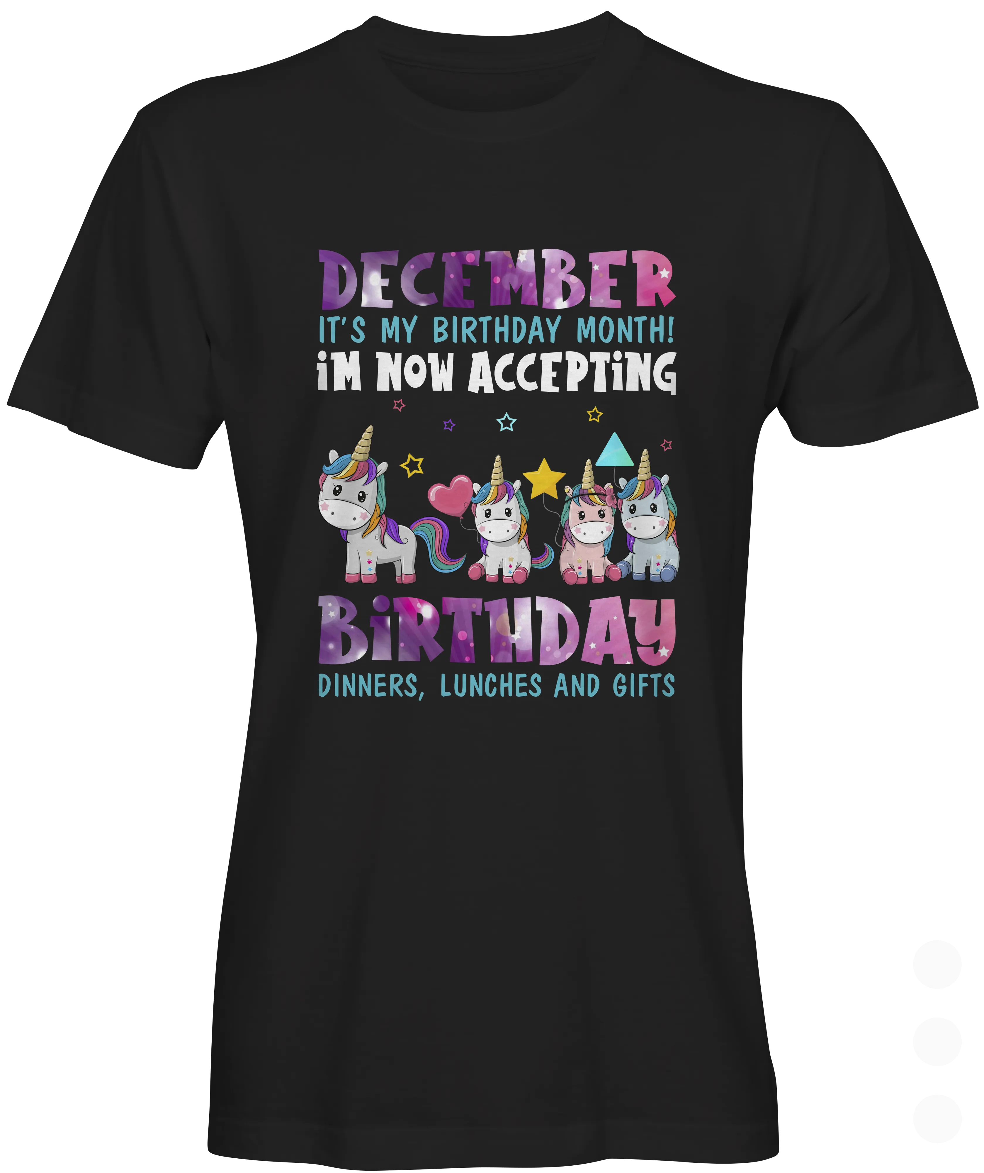 December Is My Birthday T-shirts