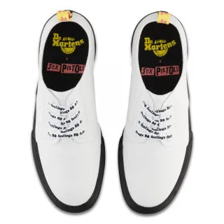 Dr Martens Pressler SXP White Canvas Shoes