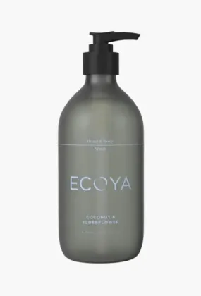 Ecoya Coconut & Elderflower Hand & Body Wash 450ml