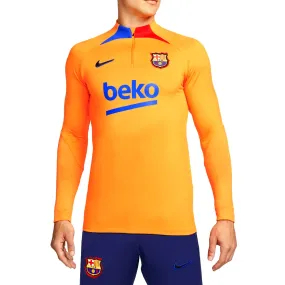 FC Barcelona orange training technical Soccer tracksuit 2022 - Nike