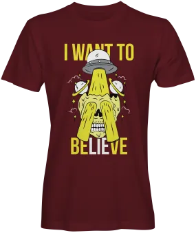 I Want To Believe UFO T-Shirt