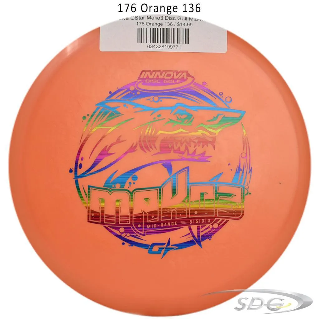 Innova GStar Mako3 Disc Golf Mid-Range