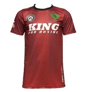 King Pro Boxing T-shirt PRYDE Red