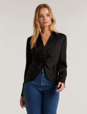 Leah Twist Detail Shirt