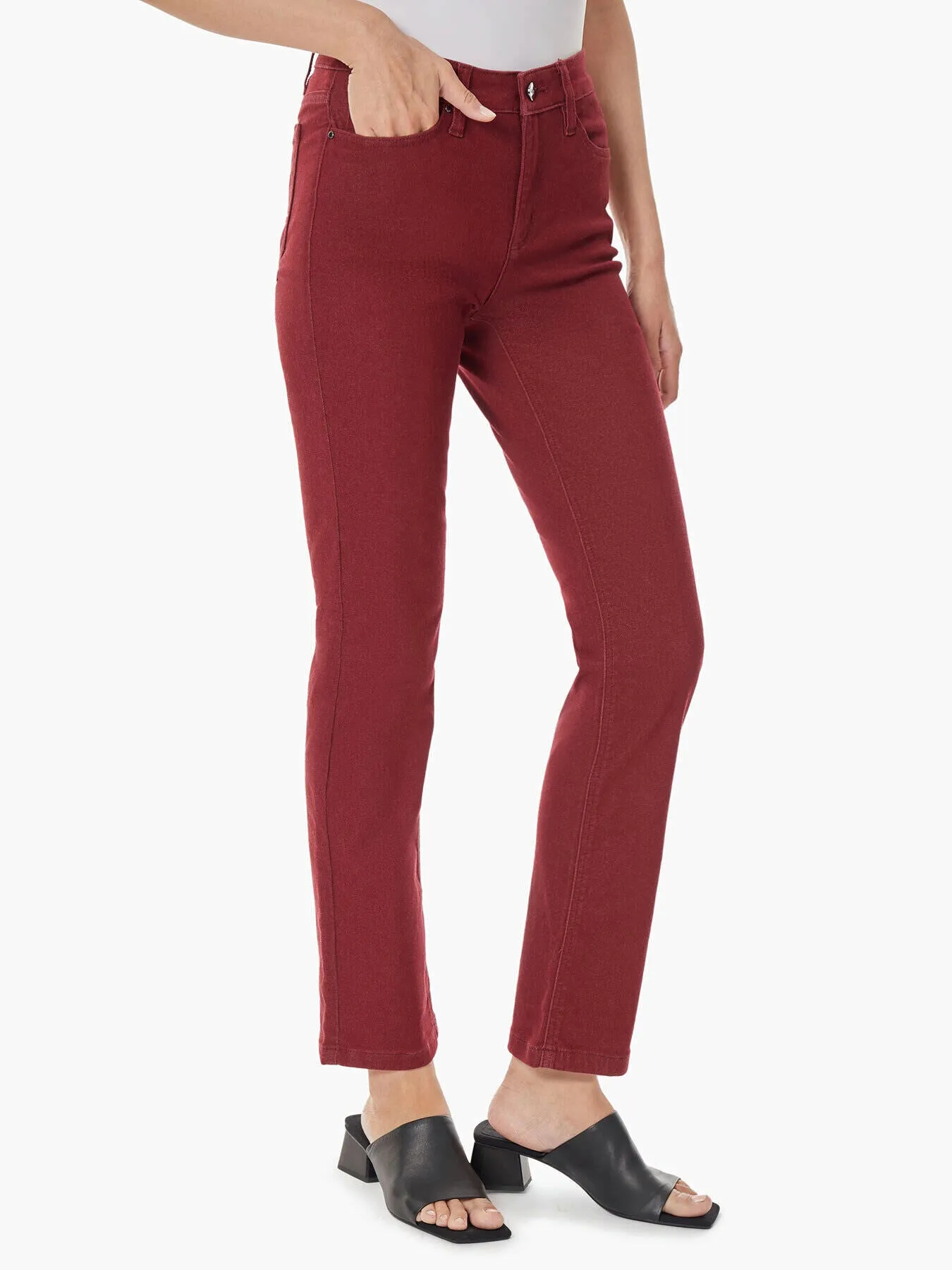 Lexington Bordeaux Straight Leg Jeans