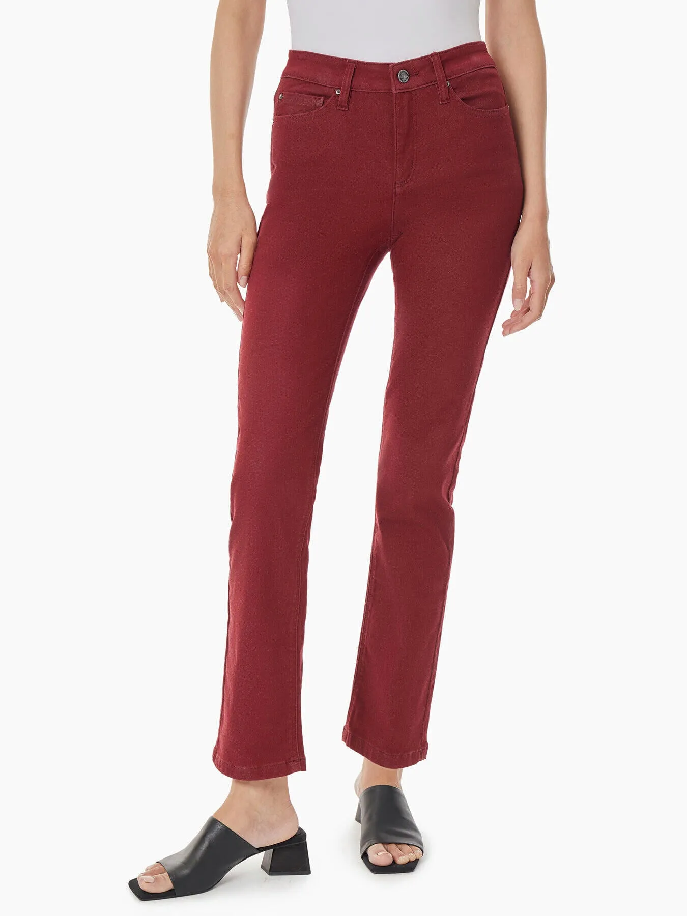 Lexington Bordeaux Straight Leg Jeans