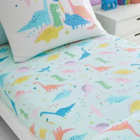 Loveable Dinosaur Fitted Sheet