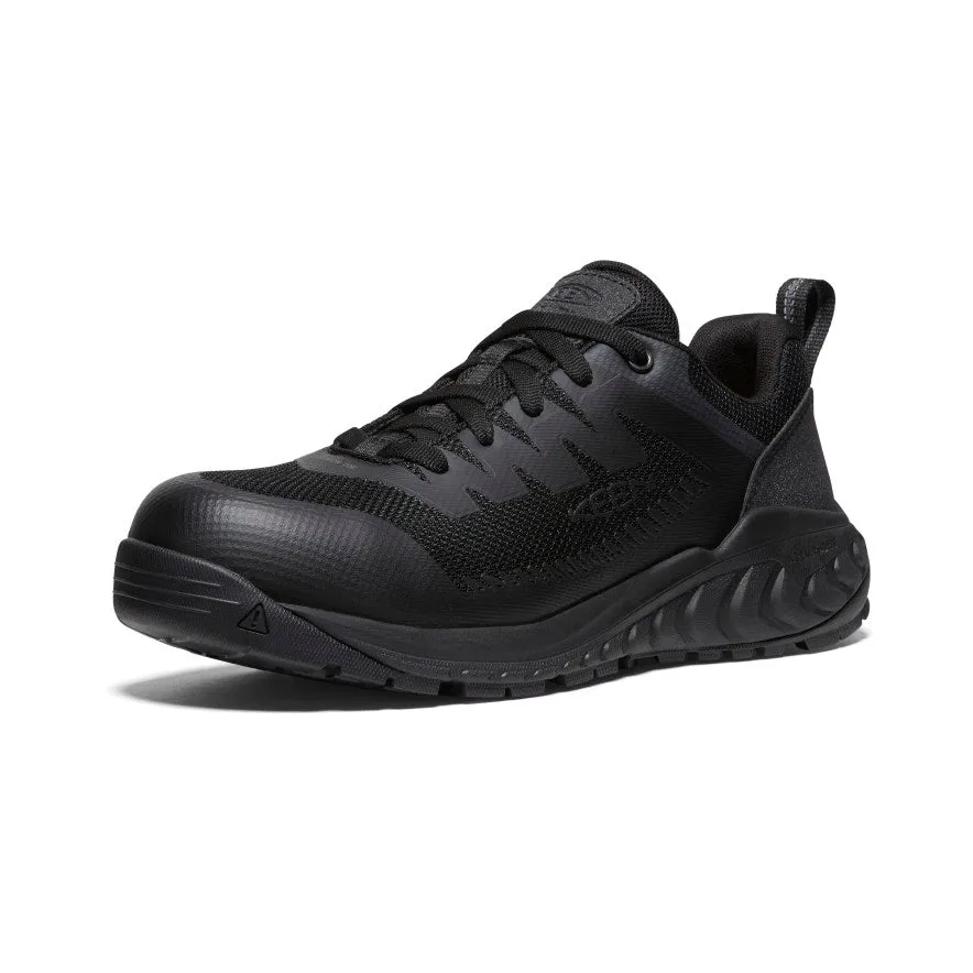 Men's Arvada ESD Work Sneaker (Carbon-Fiber Toe)  |  Black/Black