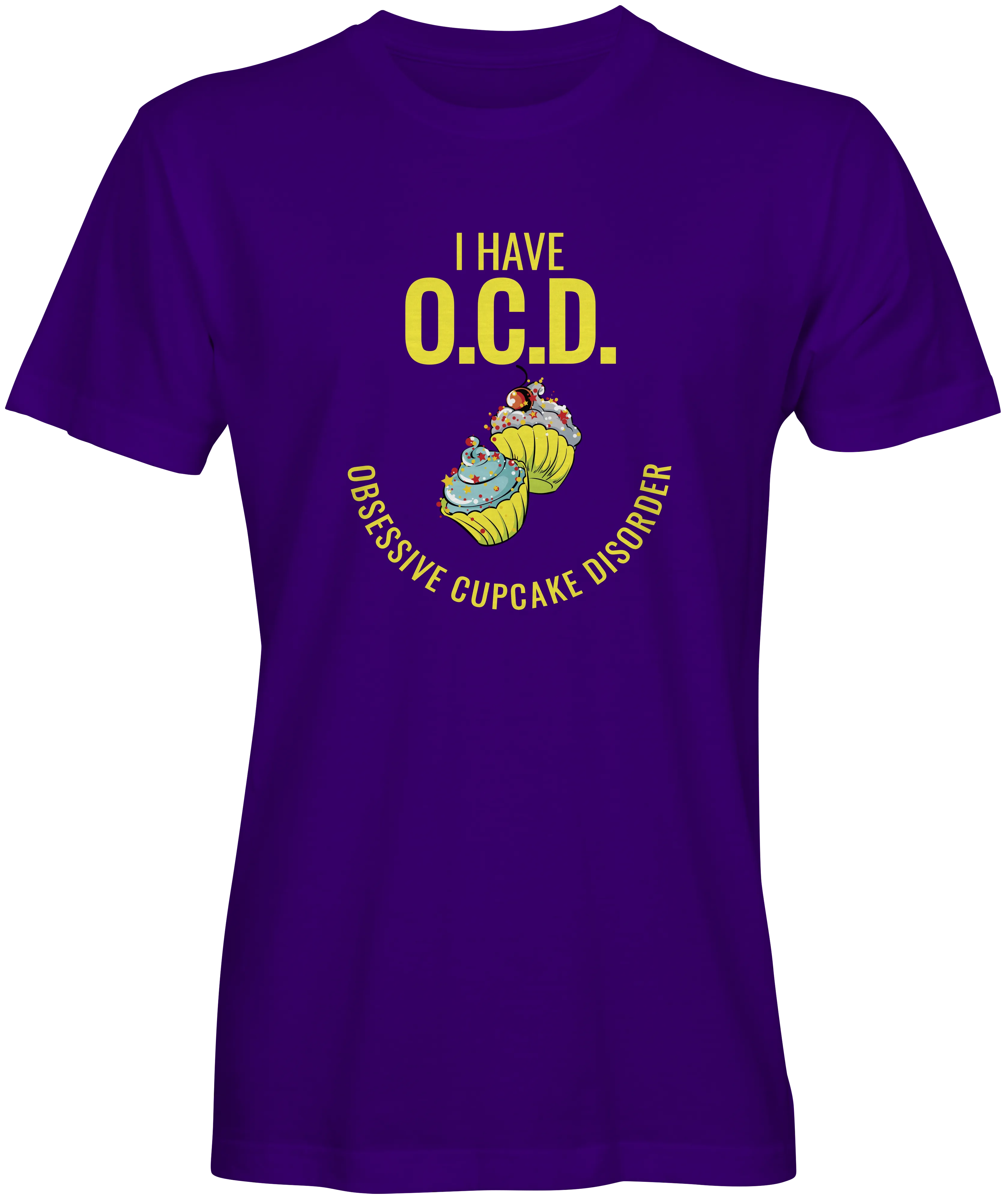 O.C.D. Cupcake Disorder Graphic Tee