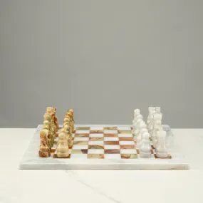 Pakistan Green Onyx Chess Set