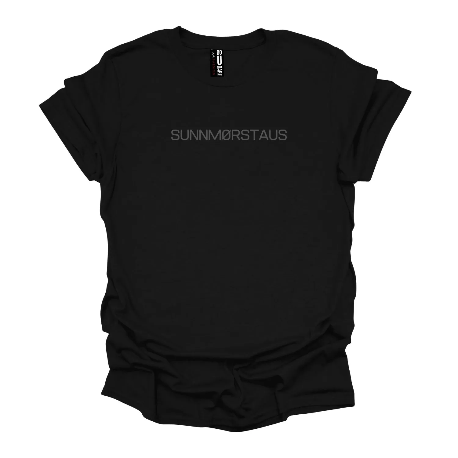 SUNNMØRSTAUS UNISEX Sunnmørs TEE t-skjorte med Sunnmørs-sitat og uttrykk