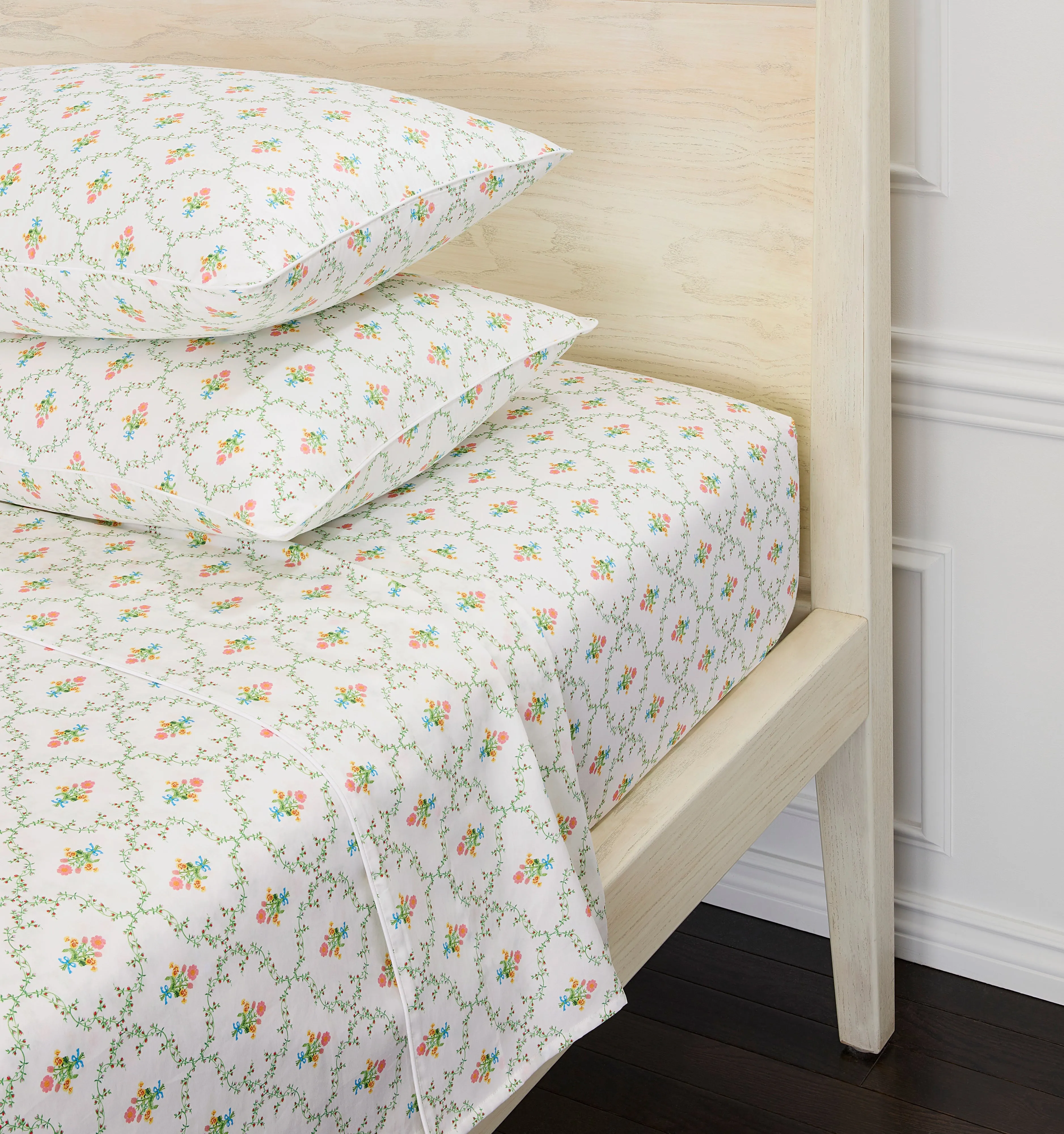 The Sheet Set - Pastel Trellis