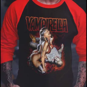 Vampirella - Feed 3/4 sleeve raglan