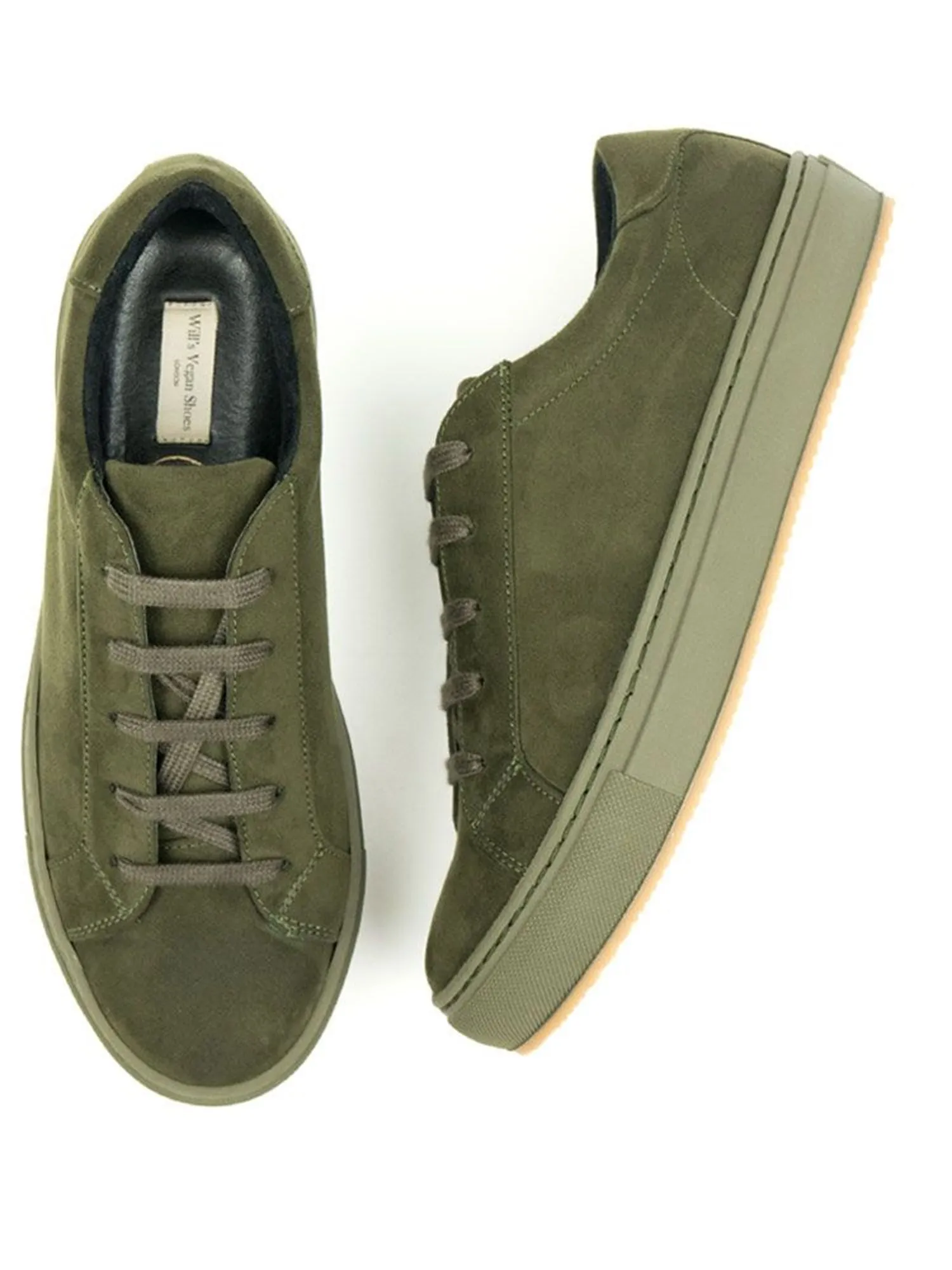 Vegan Suede Sneakers